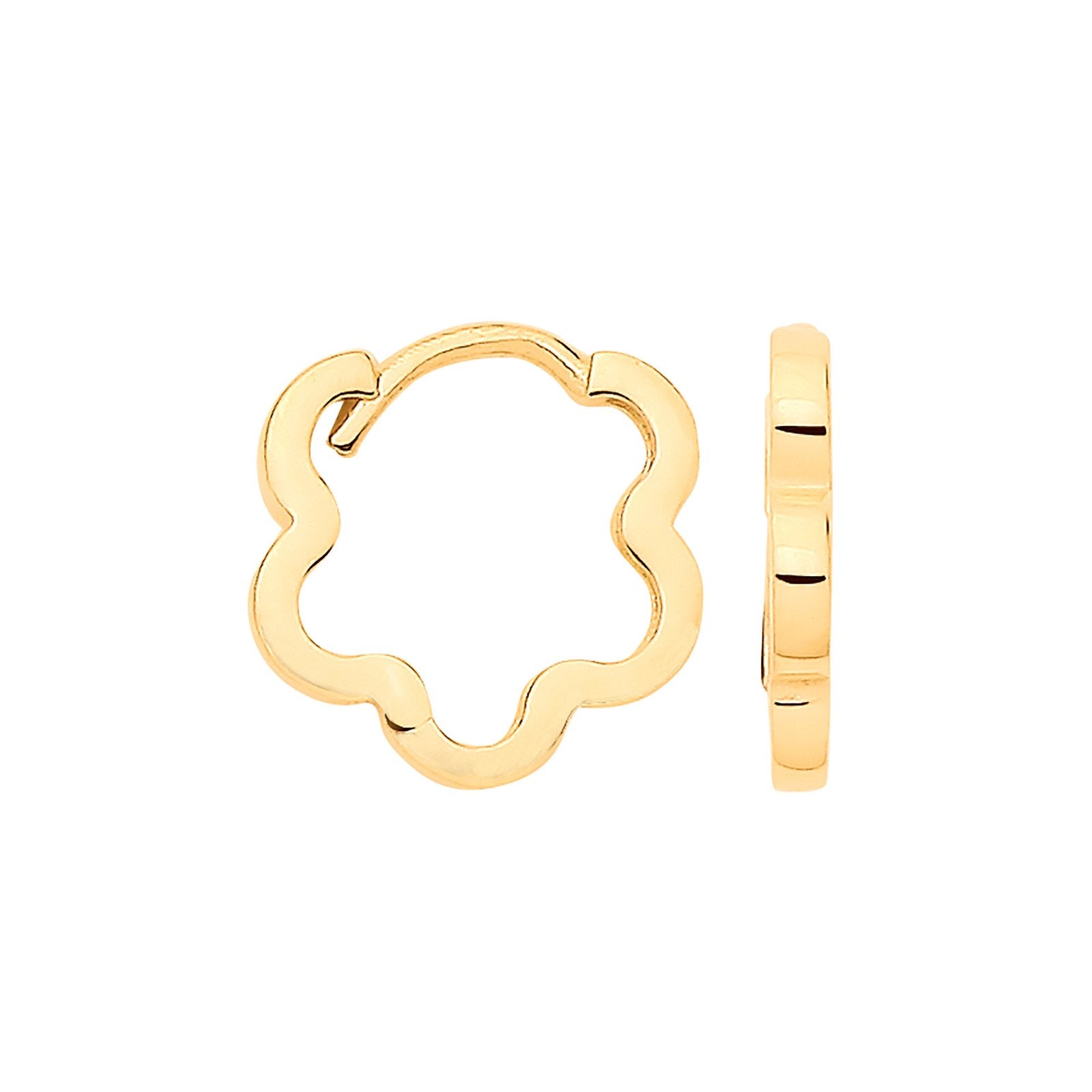 Y/G Small FLOWER Shaped Plain Huggies