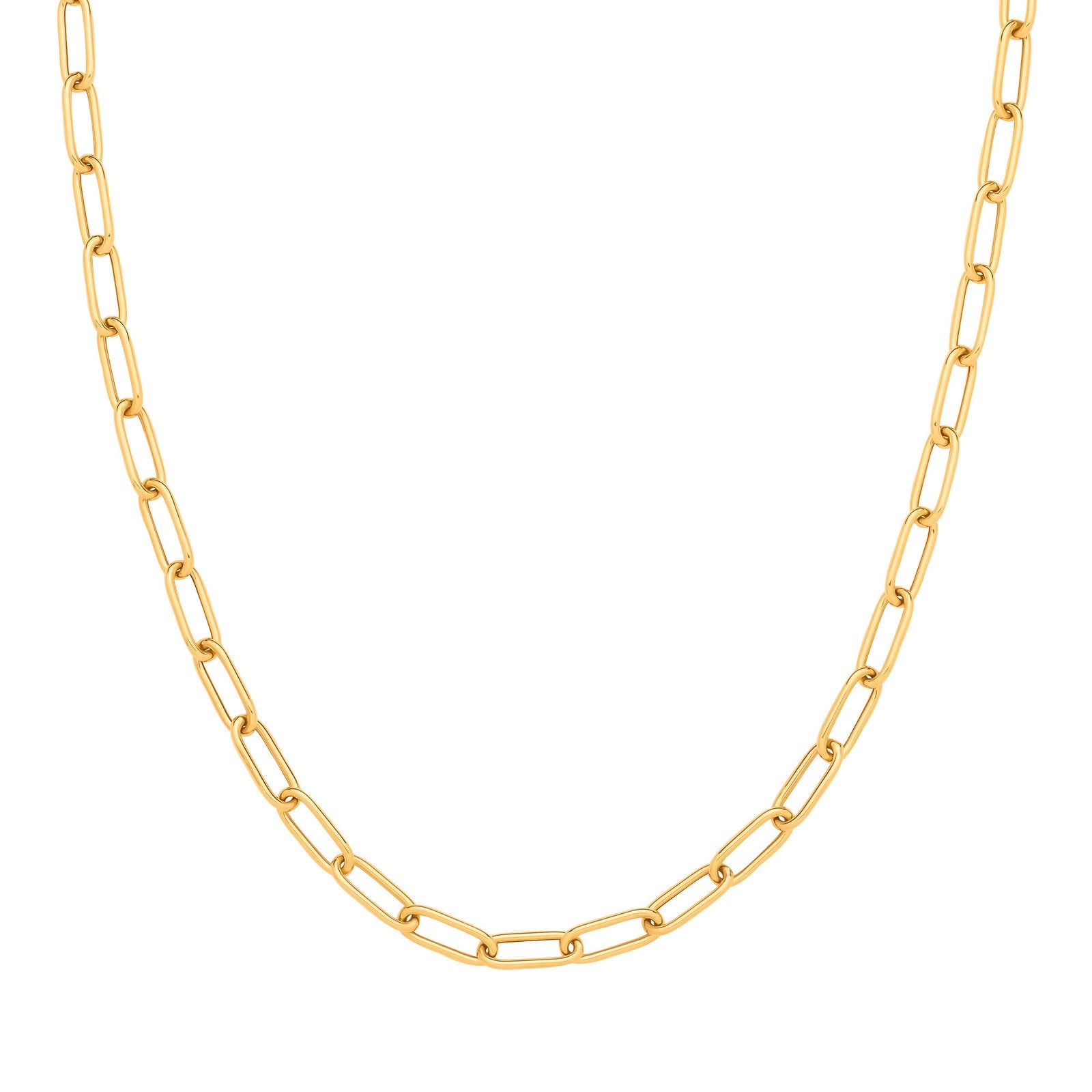 Y/G Big Paper Clip Hollow Necklace/Bracelet