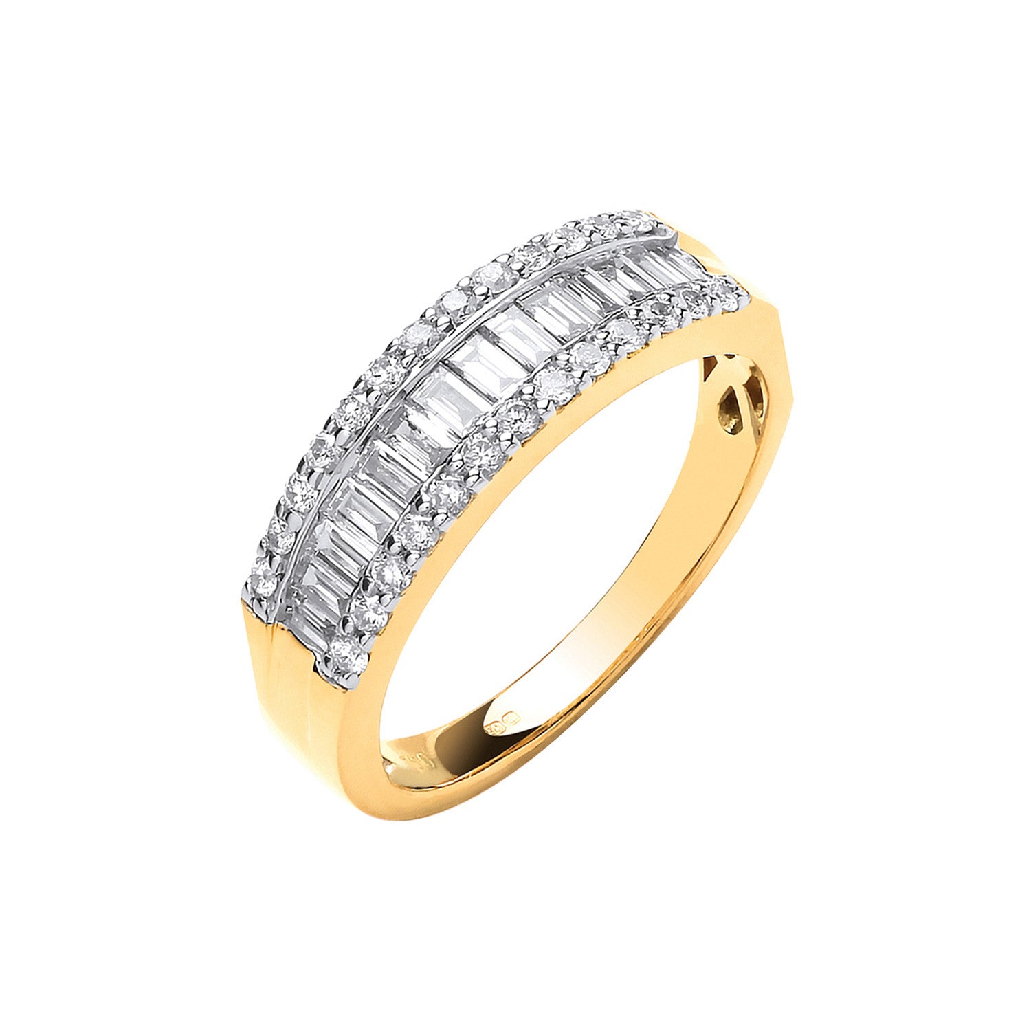 18ct Yellow Gold 0.55ctw Diamond Ring - 18ct Gold