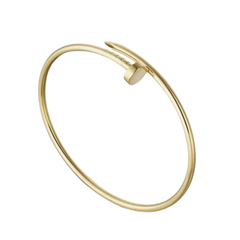 Pulsera Juste Un Clou con Clavos Pequeños en Oro Amarillo de 18 Quilates