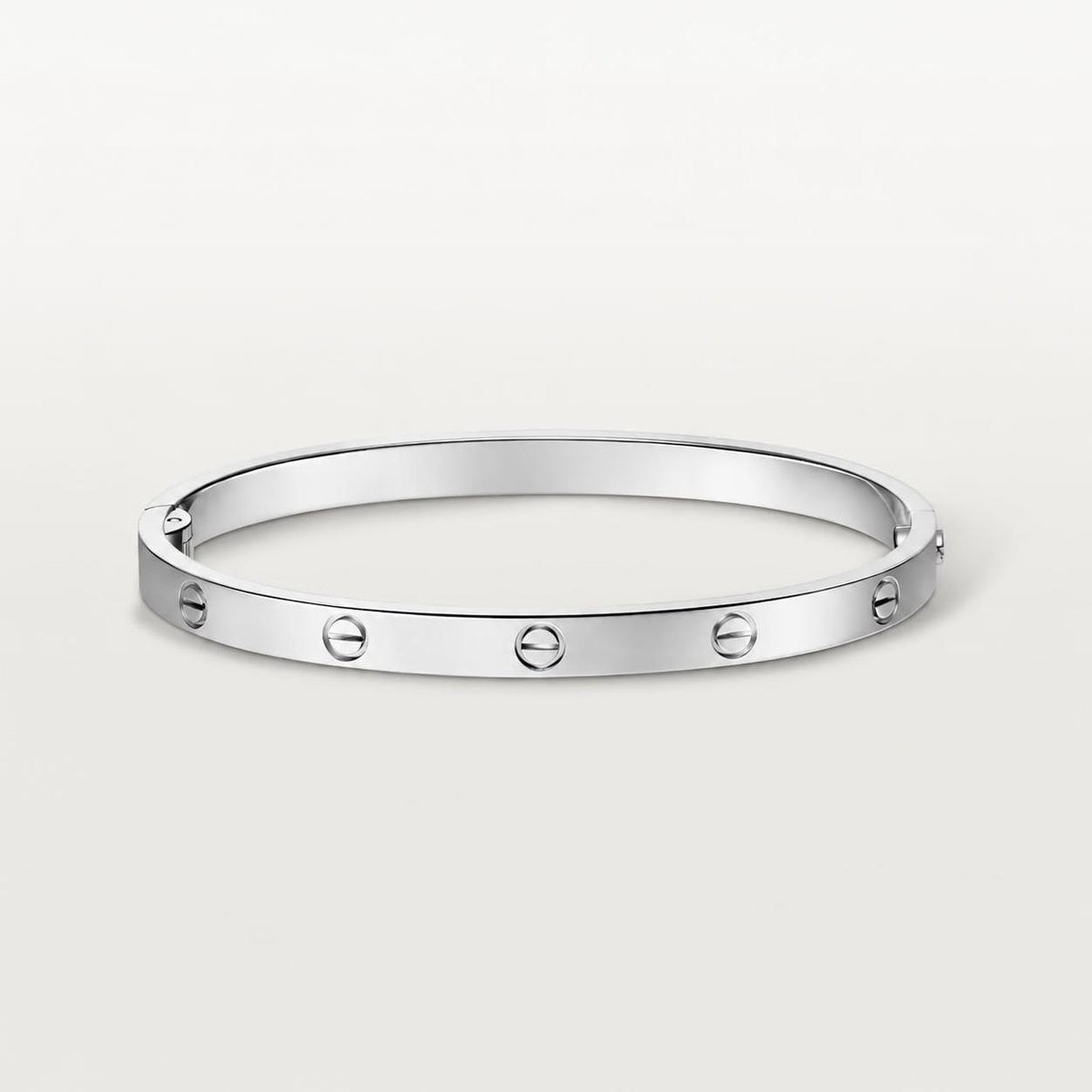 Cartier Love Bracelet Medium Model 18K White Gold