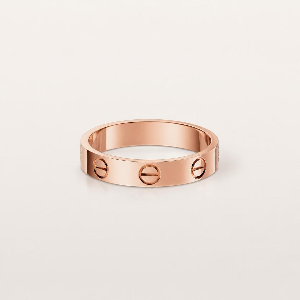 Cartier Love Ring Small Model 18K Rose Gold