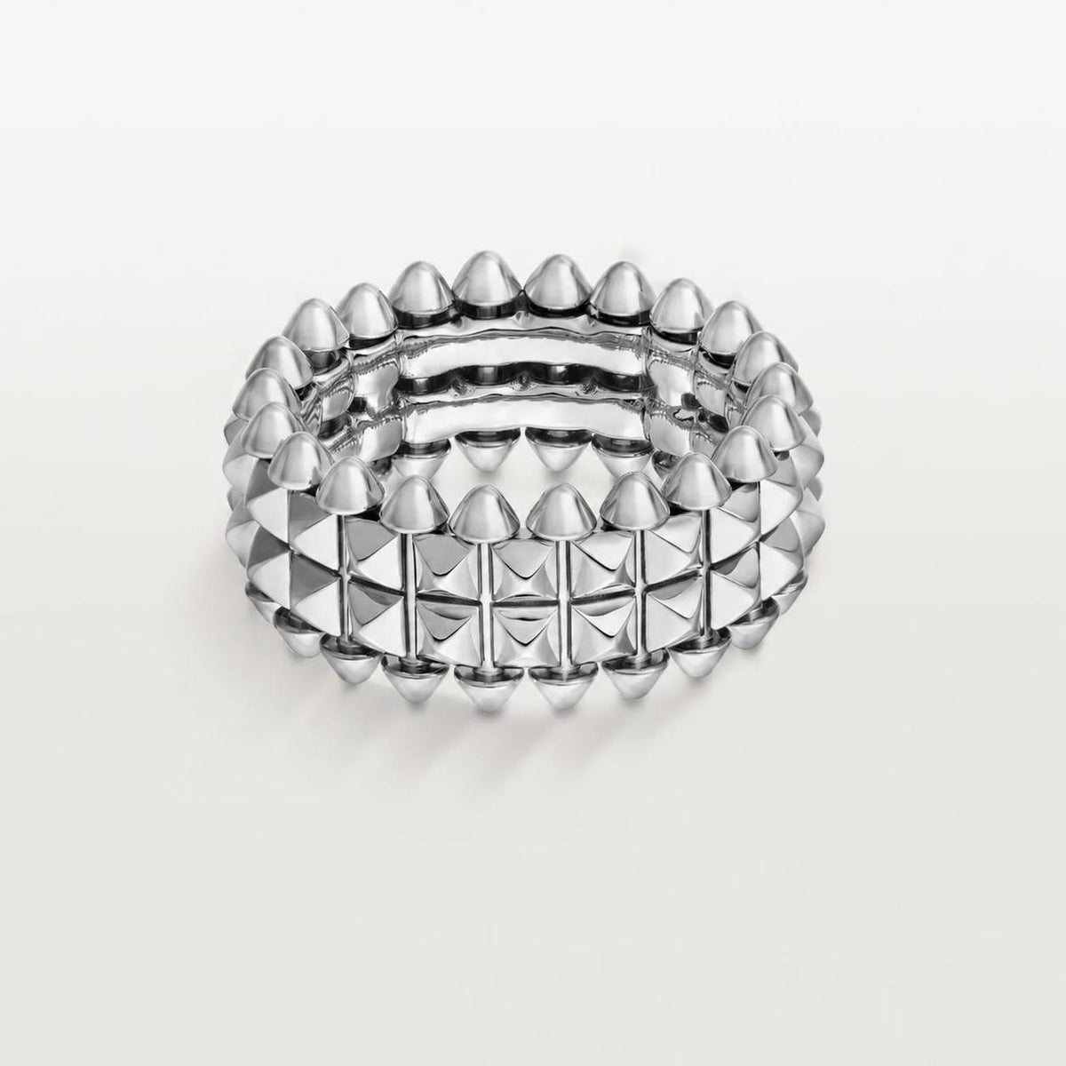 Cartier Clash de Cartier Ring Double Row 18K White Gold