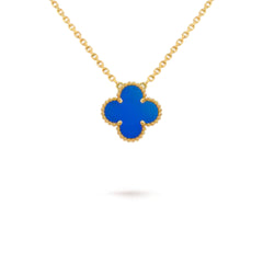 Pendentif Vintage Alhambra Van Cleef & Arpels Agate Or Jaune 18 carats