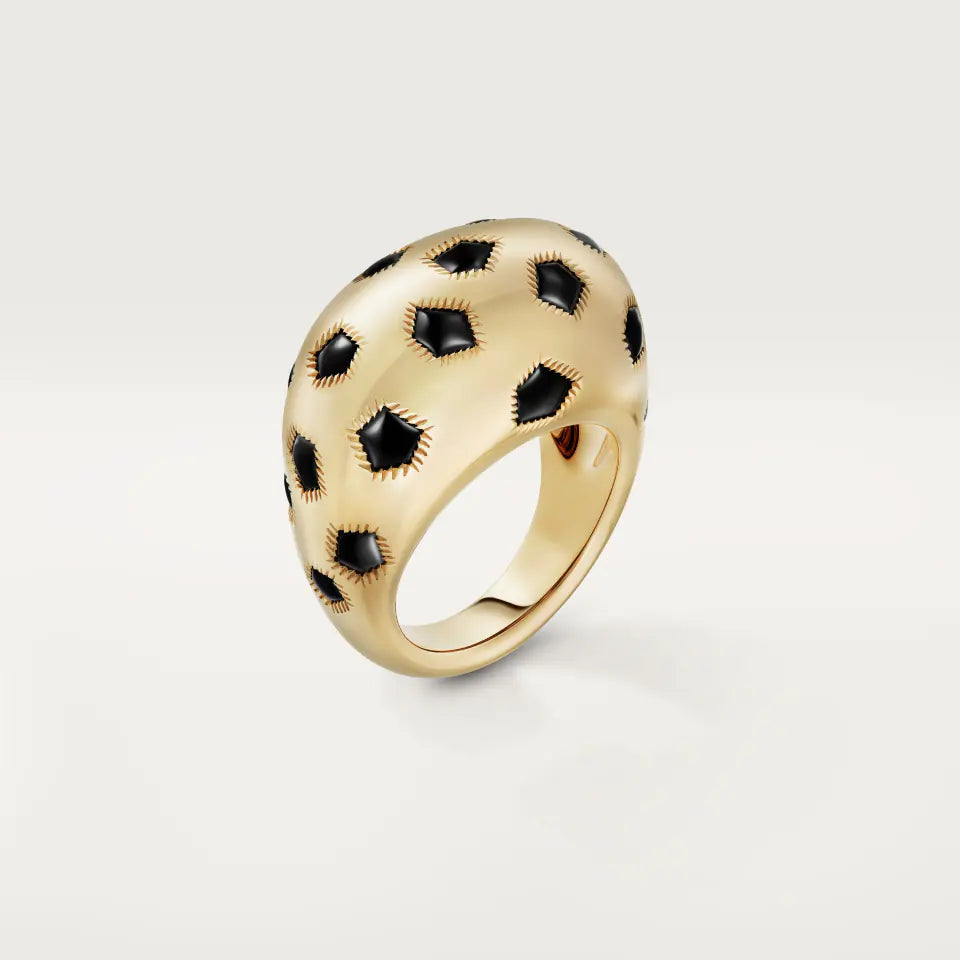 Cartier Panthère de Cartier Ring Onyx 18K Yellow Gold