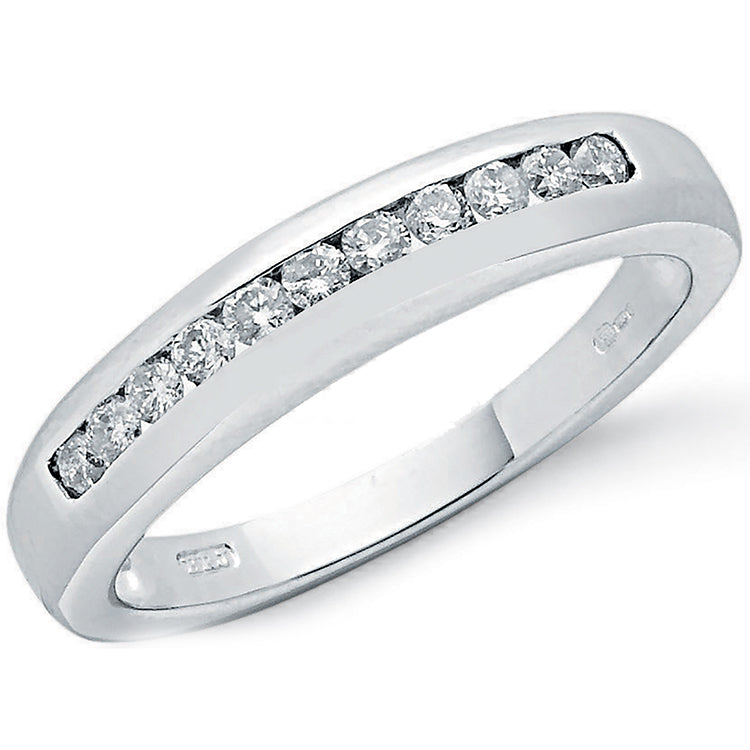 18ct White Gold 0.25ctw Diamond Eternity Ring