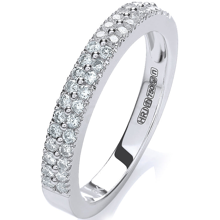 18ct White Gold 0.35ctw Diamond Eternity Ring