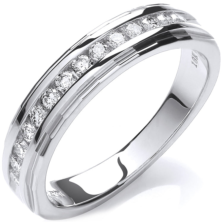 18ct White Gold 0.25ctwDiamond Eternity Ring